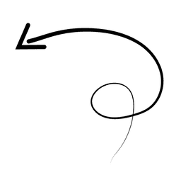 Arrow pointing to developer links